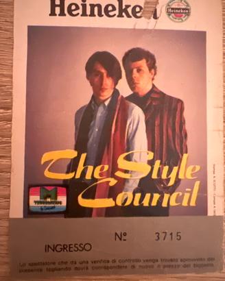 Biglietto concerto The Style Council