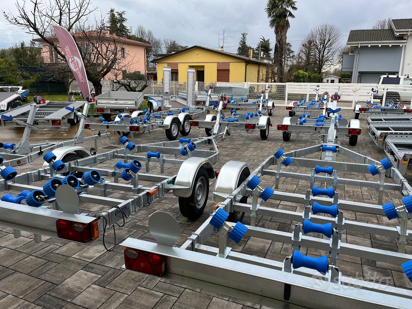 Subito - TRAILER POINT OUTLET net - Carrello Barca 13 q.li o 15 q.li ...