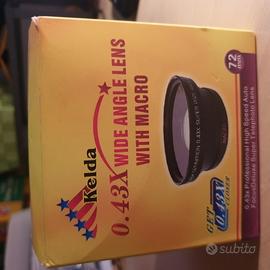 Grandangolo fisheye Kelda 043X con Macro