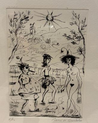 Acquaforte originale – Grafica d'arte firmata