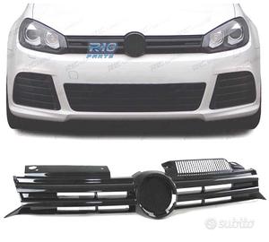 GRIGLIA VOLKSWAGEN VW GOLF 6 08-12 LOOK R20 NERO L