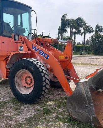 PALA GOMMATA FIAT HITACHI W90 benna mordente
