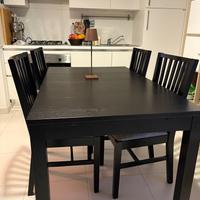 Tavolo e 4 sedie Ikea