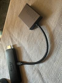 Firestick 4K max 2nd gen+adattatore di rete 1gbit