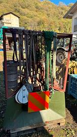 Verricello forestale oleodinamico 3000kg