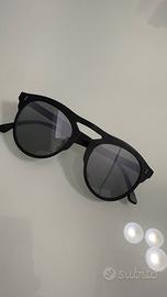 Occhiali lenti a specchio blu