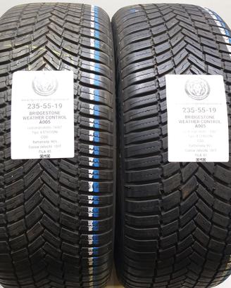 2 GOMME 235 55 19 BRIDGESTONE A74307