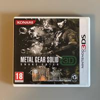 Metal Gear Solid Snake Eater Nintendo 3DS