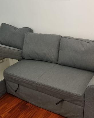 DIVANO-LETTO IKEA MOD EKTORP GRIGIO COME NUOVO