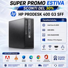PC i5 6500 8GB DDR4 SSD 256GB Win 11 Pro