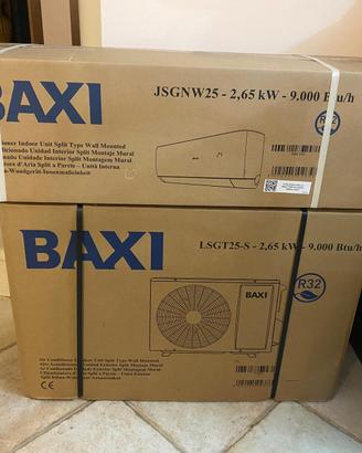 climatizzatore BAXI 9000 BTU nuovo