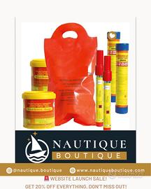 Kit Segnali Soccorso Nautico 6/50 Miglia - Spedizi