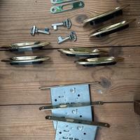 Set di serrature e maniglie per porte scorrevoli