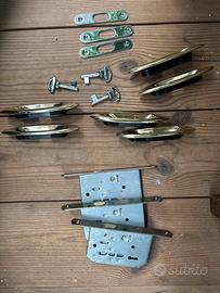 Set di serrature e maniglie per porte scorrevoli