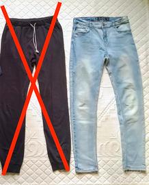 Jeans cotone 14 anni Terranova