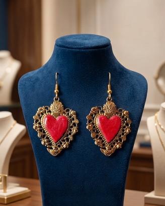 orecchini Cherry Heart