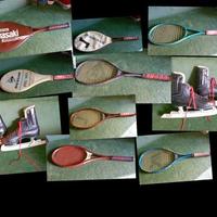 lotto racchette tennis vintage come da elenco