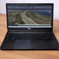 Workstation Dell i7-6820HQ 2.7 SSD 512GB+RAM 16GB