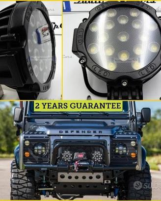 2 FARI LED per LAND ROVER OFF-ROAD FUORISTRADA SUV