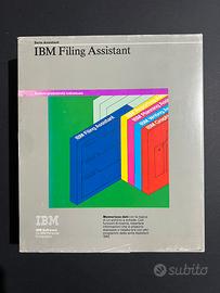 IBM Filing Assistant Vintage Originale Floppy