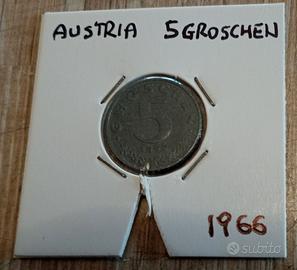 #1461 – DIFETTO DI CONIO – Austria 5 Groschen