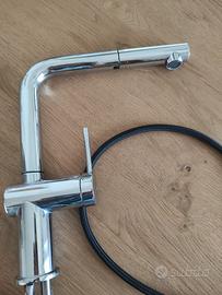 rubinetto cucina con doccetta