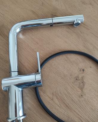rubinetto cucina con doccetta
