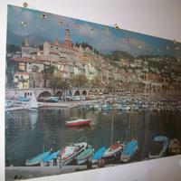 puzzle 6000 pezzi , con plexiglas su compensato