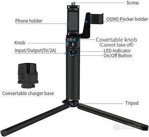 Smatree asta ricarica per DJI Pocket 2