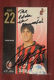 Cartolina di Ricardo Kakà, firmata da Kakà stesso