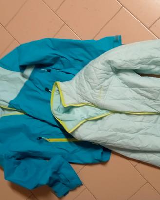 Giacca invernale doppia Quechua Decathlon 