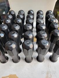 MANOPOLA PER CALCIO BALILLA GARLANDO NERA