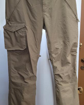 Pantalone snowboard Burton nuovo taglia L 