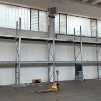 scaffalatura porta pallet zincata H 450 cm