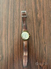 Orologio SWATCH chrono marrone