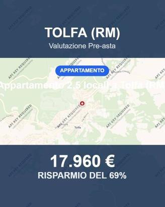 Immobile in asta di 49 m² a Tolfa