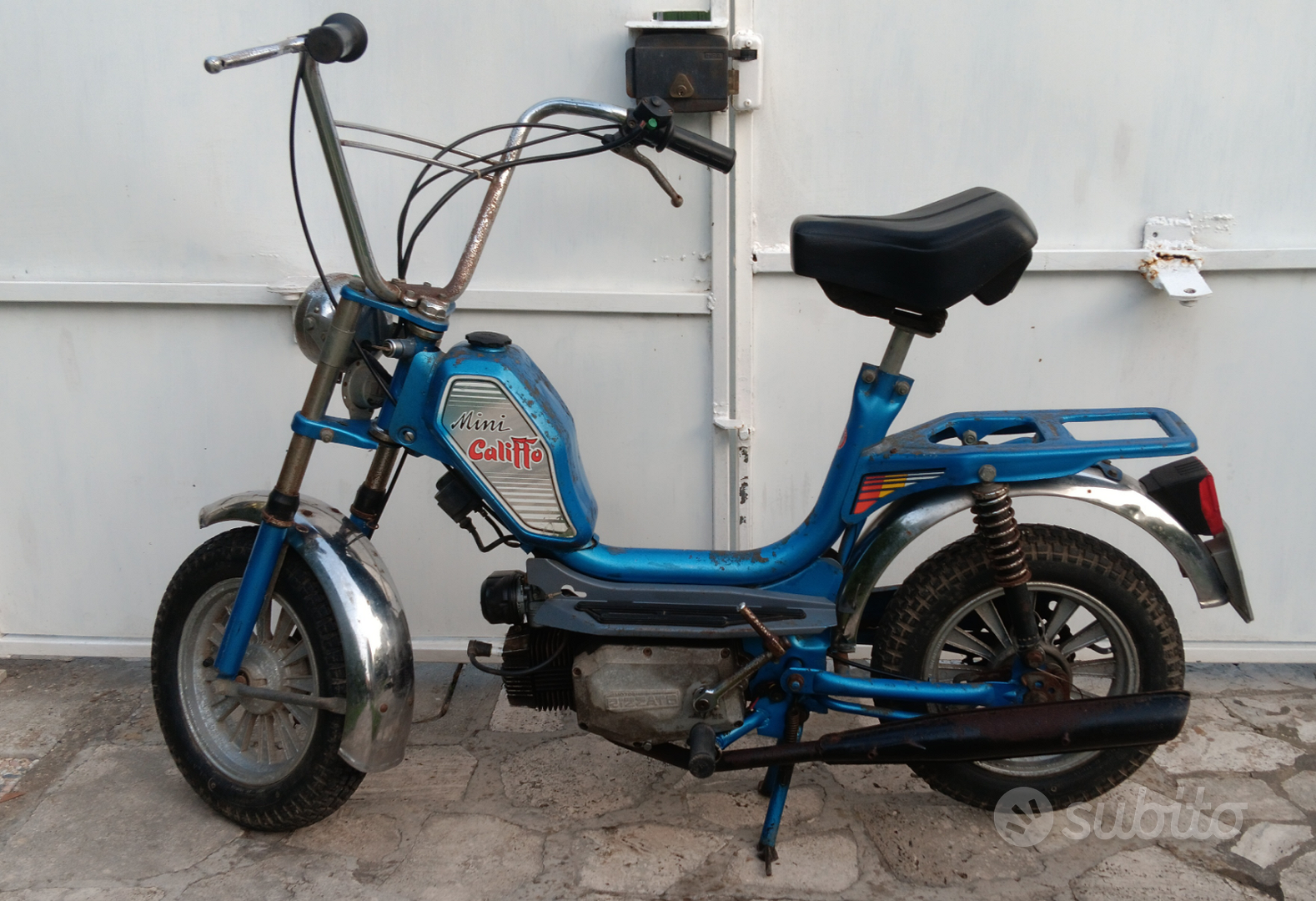 Cesare Rizzato Motore Mini Califfo Advertising Pubblicità 1981