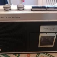 Recorder lettore cassette Sanyo