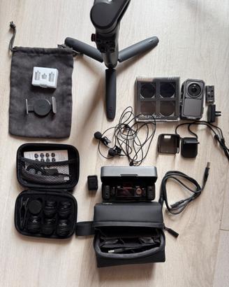 Dji Mic 2 - Action 2 - Osmo Mobile 6 + accessori