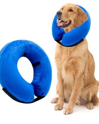collare gonfiabile per post chirurgia cane, cono ,