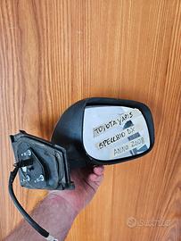 specchietto toyota yaris destro 2008 blu