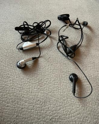 Coppia auricolari per telefono