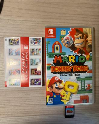 Mario vs Donkey kong per nintendo switch