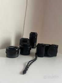 SONY A6100 + Obiettivi