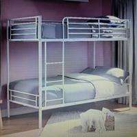 Letto a castello in acciaio