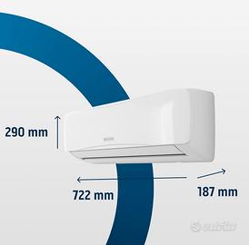 Condizionatori Splitter  9000+12000 btu