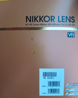 Nikon Obbiettivo 80-400