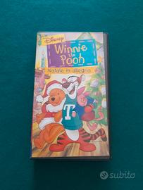 Cassetta vhs Disney Winnie the Pooh Natale in alle