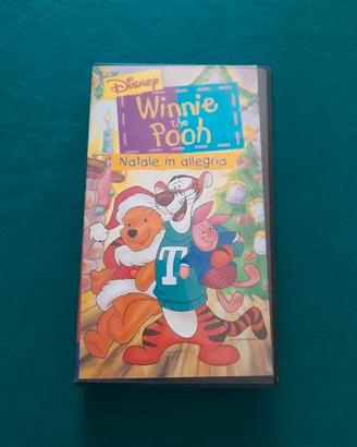 Cassetta vhs Disney Winnie the Pooh Natale in alle