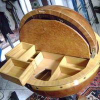 Porta gioie in legno anni 90 originale